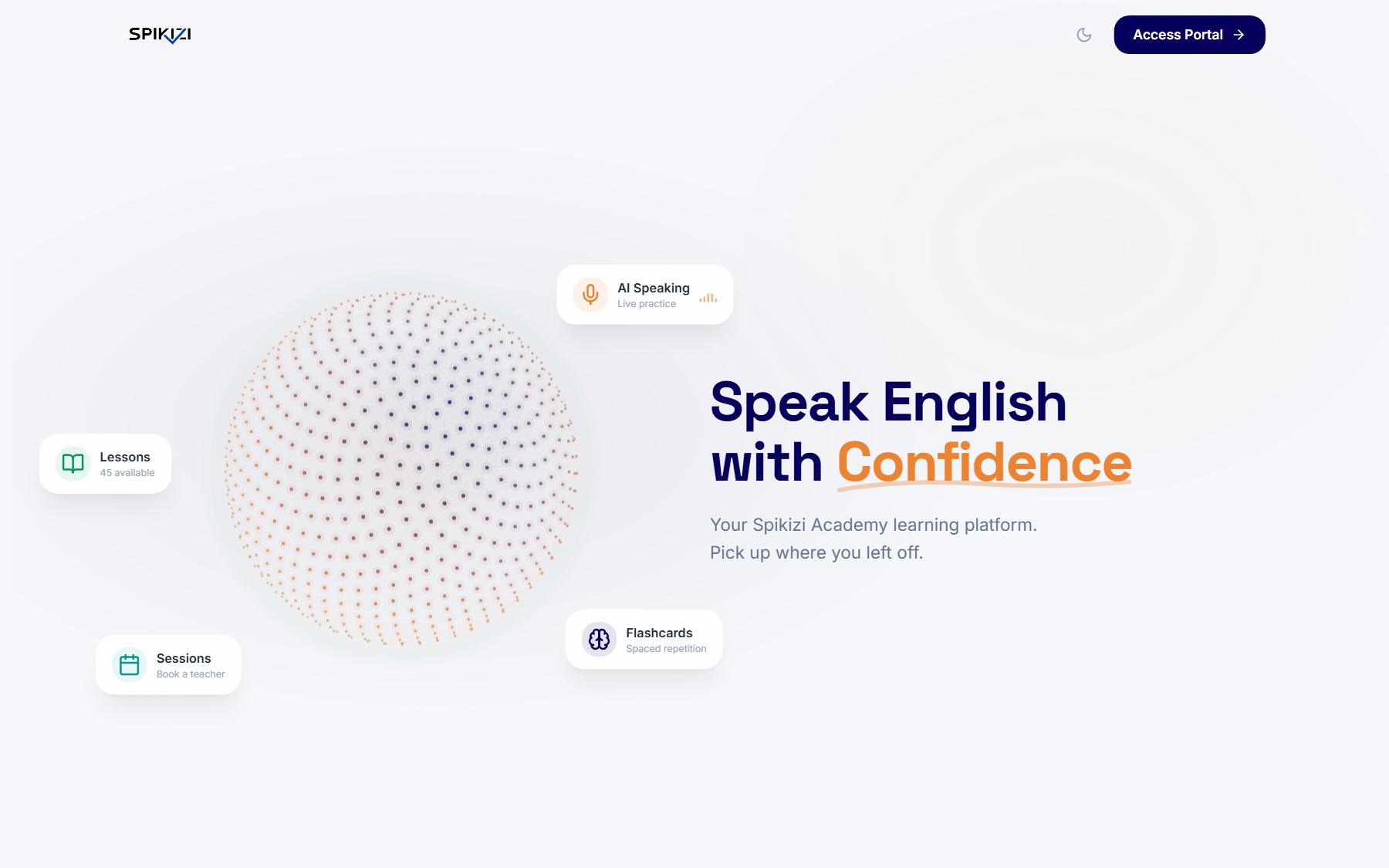 Screenshot of Spikizi